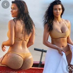 KAOHS Nude Sand Gypsy Bikini Kim Kardashian Small